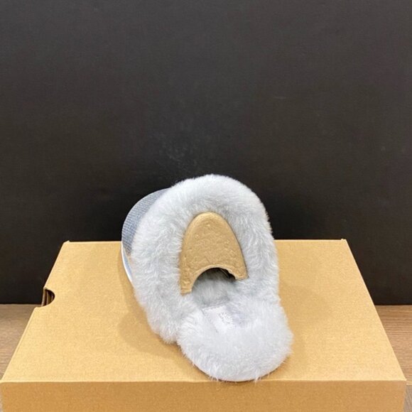 New UGG Women's Scuffette II Mirror Ball Silver Slip On Slippers Shoes Flats - Picture 3 of 4